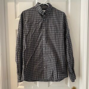 Men’s plaid dress shirt
